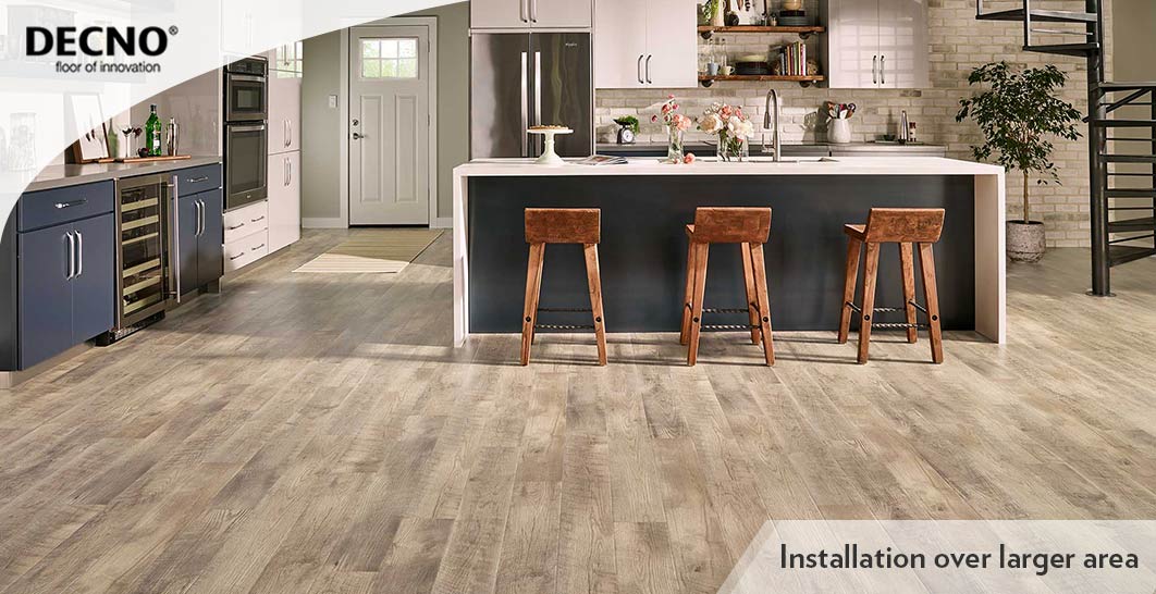 With XPE SPC Vinyl Plank Flooring