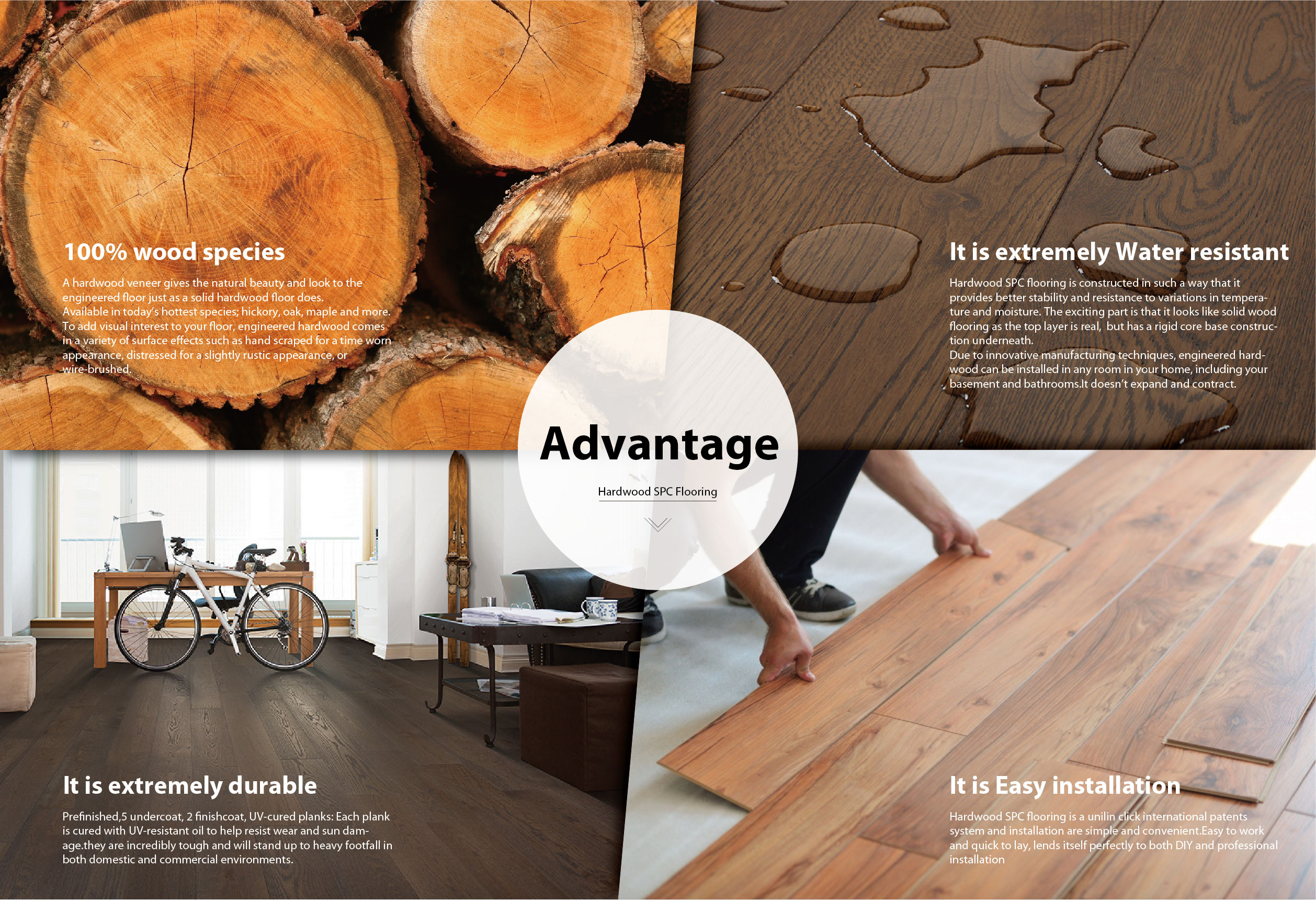 Hardwood SPC Flooring vs Engineered Hardwood Flooring