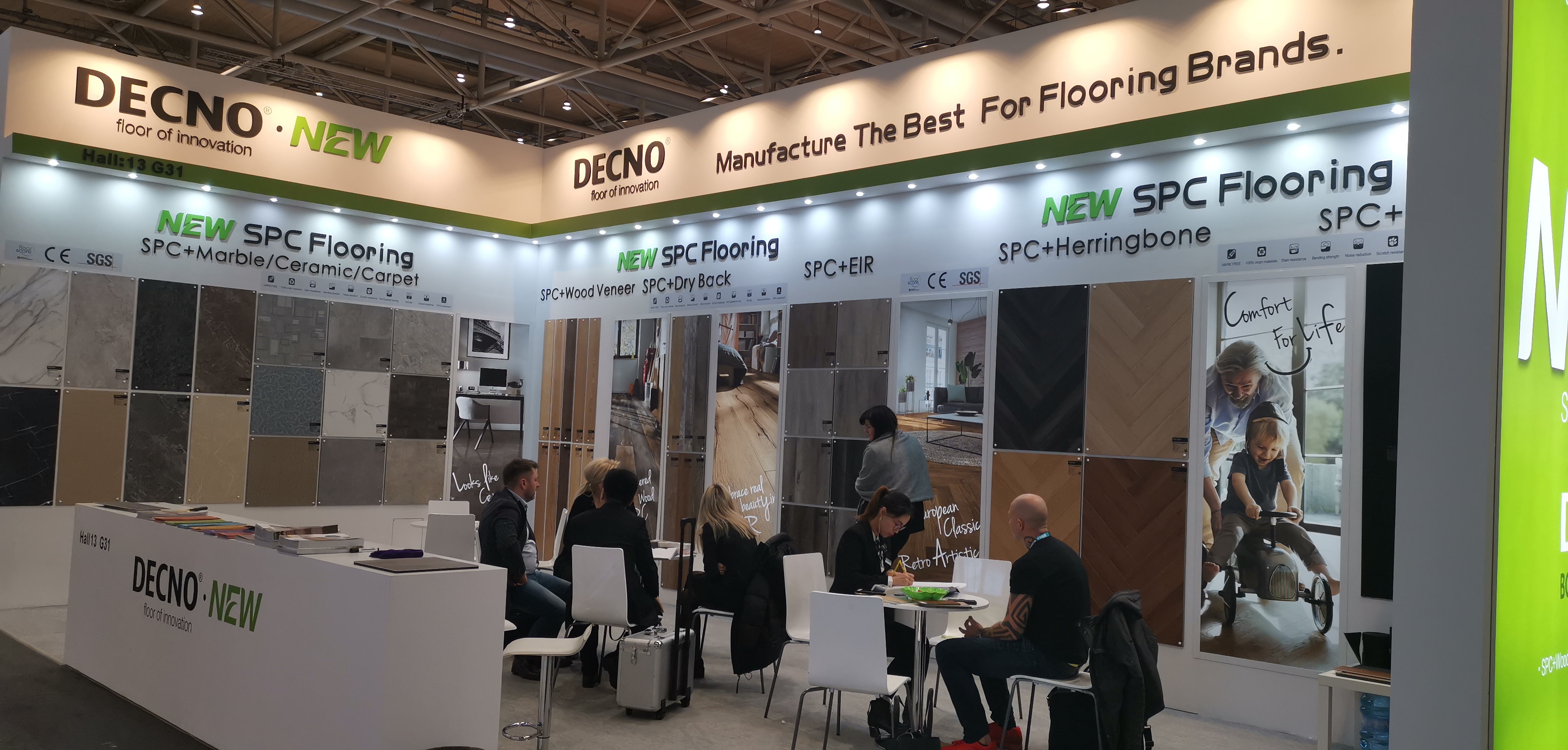 China SPC Flooring Manufacturer-DOMOTEX Hannover