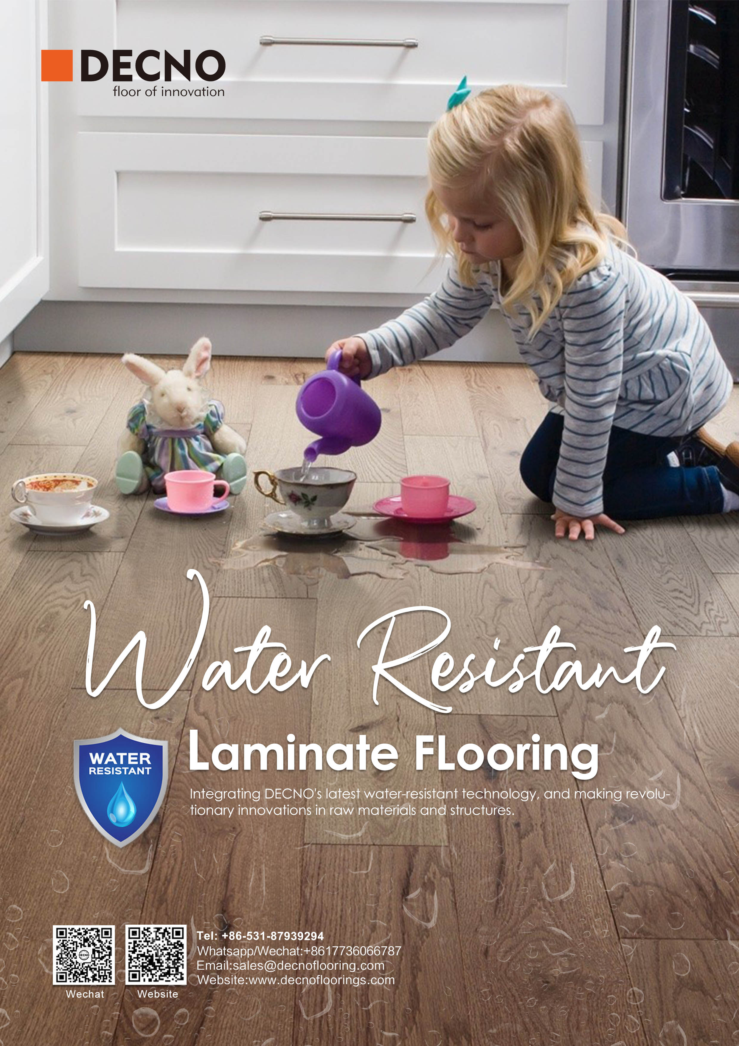 Next Generation Water-resistant Laminate - DECNO