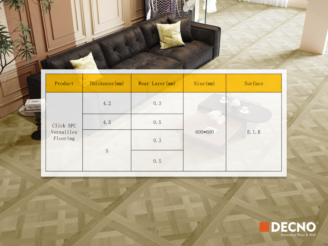 Click SPC Versailles Flooring｜DECNO