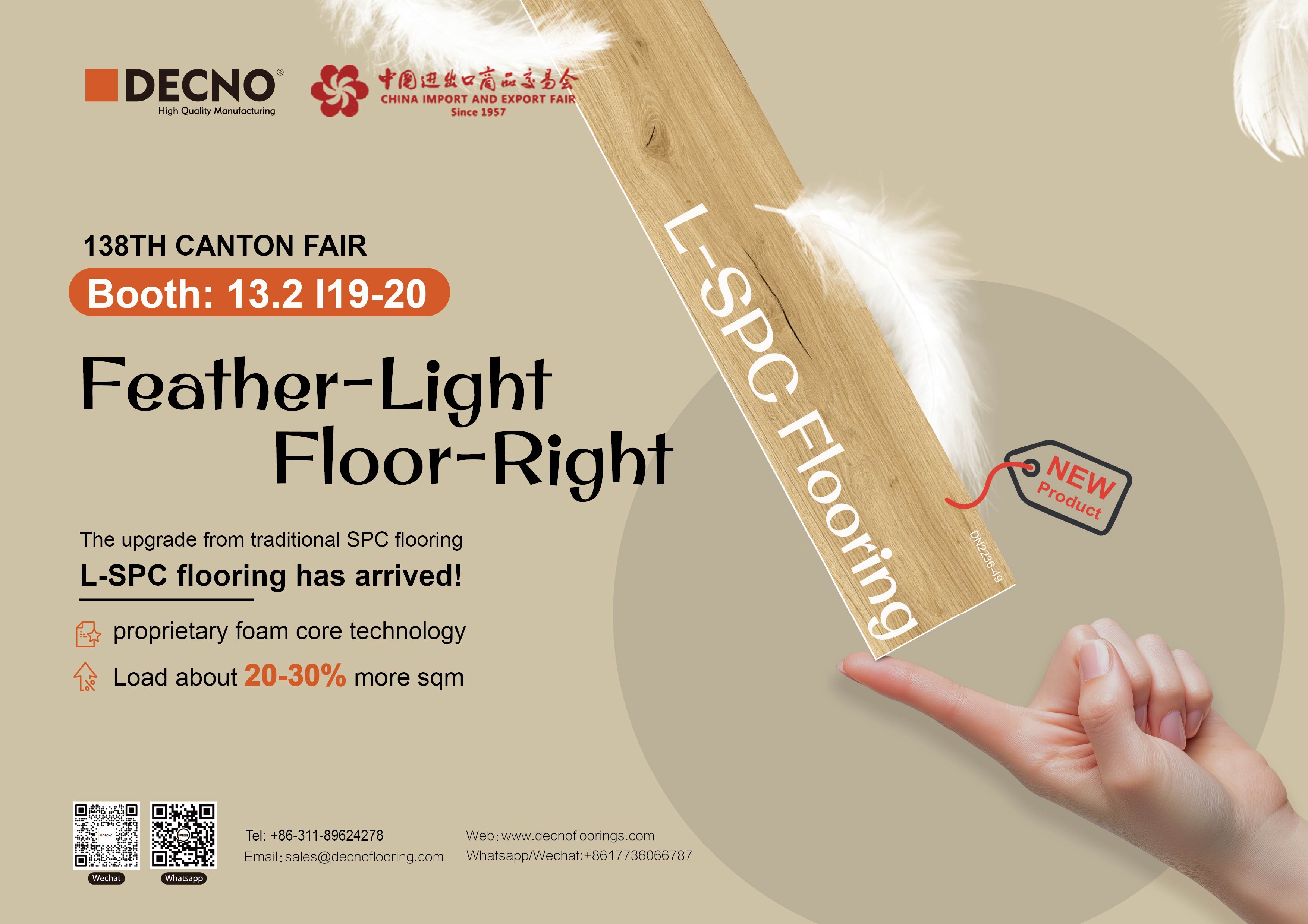 Meet DECNO at the 138th Canton Fair！