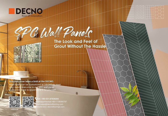 Engraving SPC Wall Panel｜DECNO