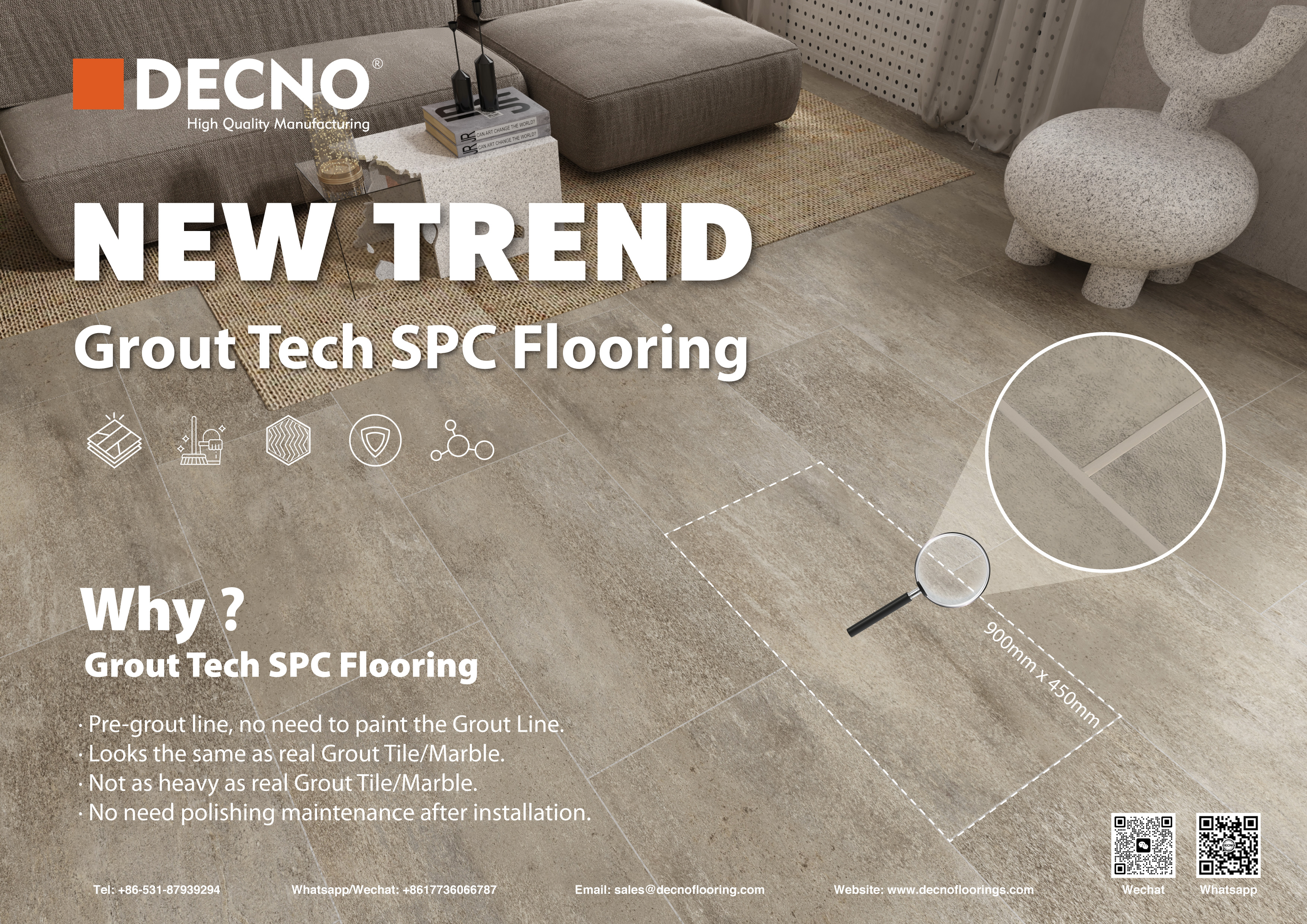 2026 DECNO Five Innovative SPC Collections Launched 2026 DECNO Five Innovative SPC Collections Launched