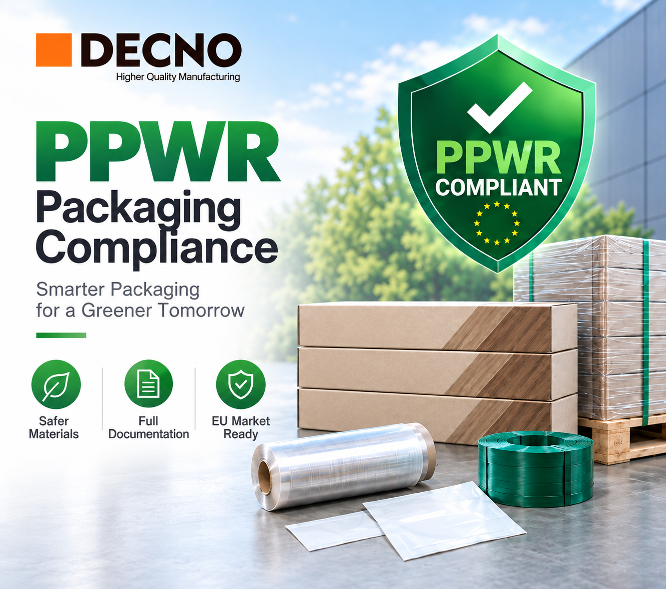 PPWR Packaging Compliance for Flooring & Wall Panel 